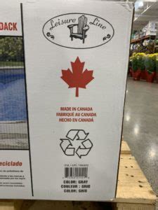 Costco Adirondack Chairs by Leisure Line, Price $129 - Costco Fan