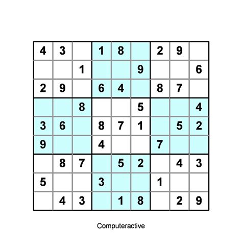 50 Blank Sudoku Grids [free And Printable] ᐅ Templatelab