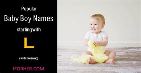 Popular Hindu Baby Boy Names Starting With L