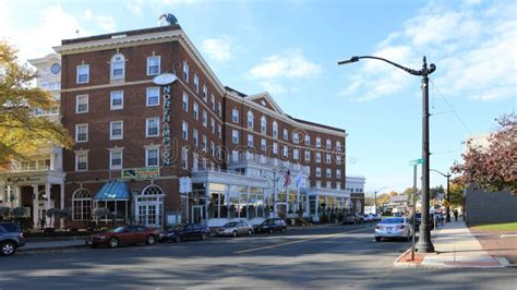 View Of The Northampton Hotel In Northampton Massachusetts Editorial