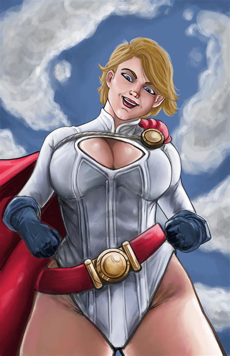 Powergirl Portrait By Fonavi On Deviantart