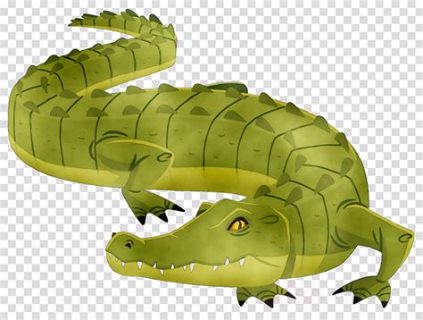 Alligator Cartoon Clipart Crocodile Illustration Transparent Clip Art