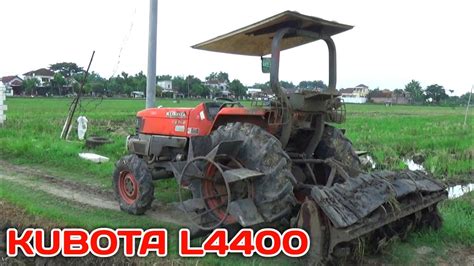 Traktor Roda 4 Kubota L4400 Youtube