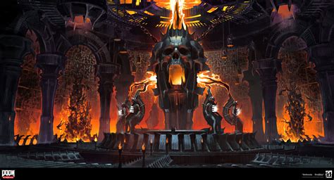 Soul Extraction Doom Eternal Concept Art Game Concept Art Dark