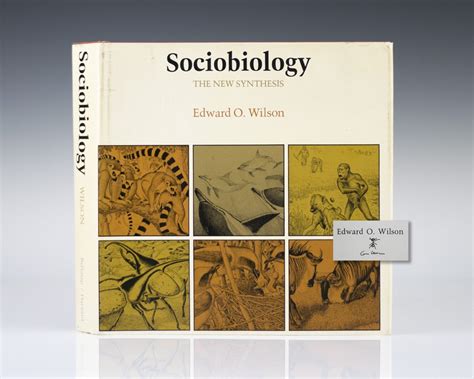 Sociobiology Edward O Wilson First Edition Signed