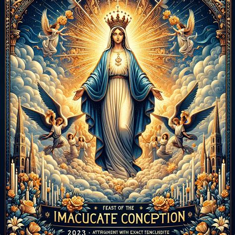 The Feast Day Of The Immaculate Conception A Celebration Of Marys Sinless Conception