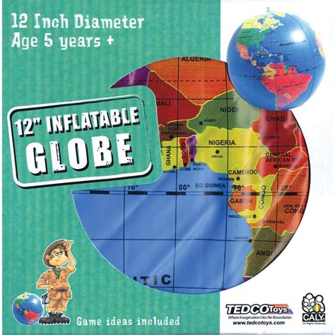 Inflatable World Globe 12 A2z Science And Learning Toy Store