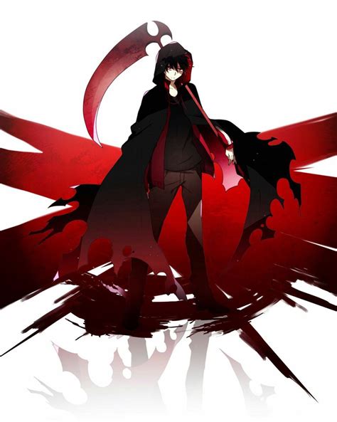 Mis Oc Anime Character Design Dark Anime Anime Grim Reaper