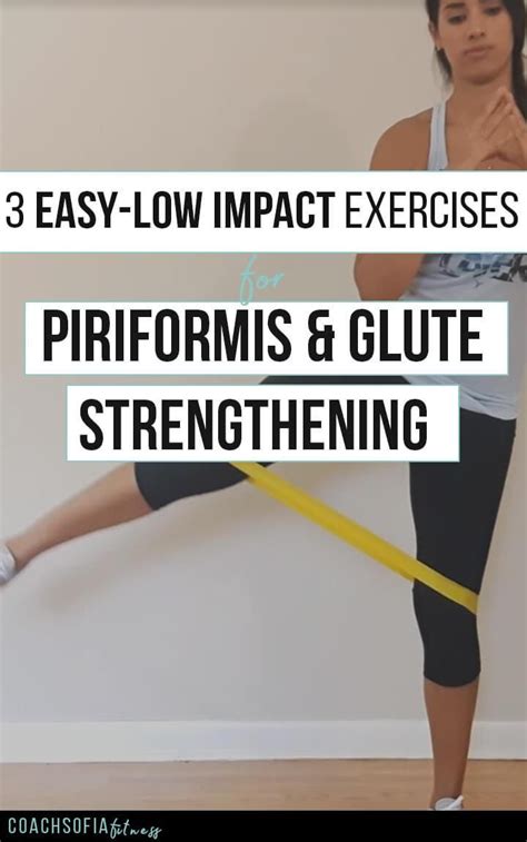 3 Easy Low Impact Exercises For Piriformis And Glute Strengthening