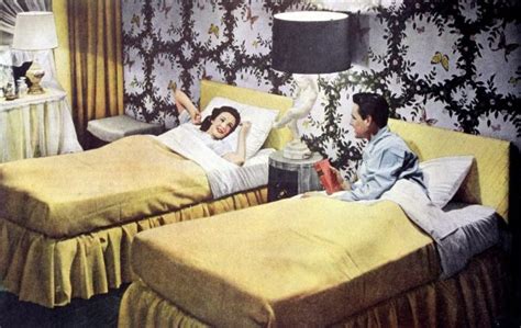 did married couples really sleep in separate beds back in the 50s click americana