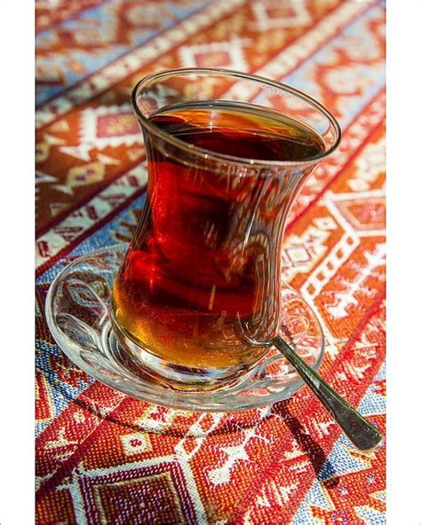 X Inch X Cm Print High Quality Print Turkish Tea Served In