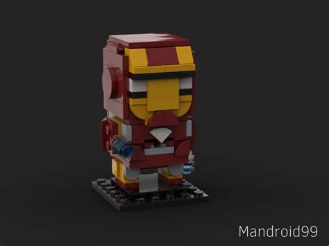 Lego Moc Iron Man Mk Vi By Mandroid99 Rebrickable Build With Lego