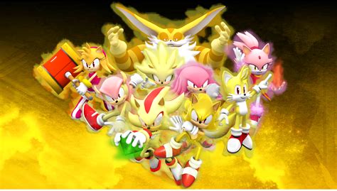 Super Sonic World Sonic Heroes Style By Shadic2001sonicworld On