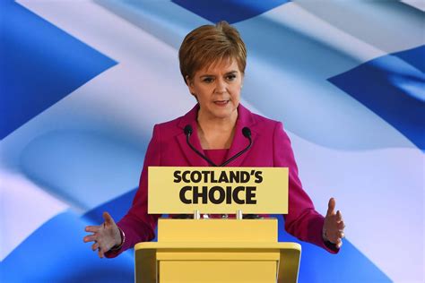 Nicola Sturgeon Pushes Second Referendum On Scottish Independence In