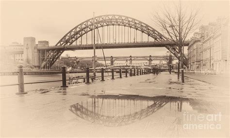 Old Tyne Bridge Style Reflection Photograph By Andy Blakey Fine Art