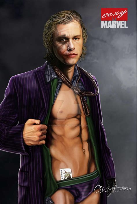 Sexy Marvel Dc Joker By Cioartofheart On Deviantart