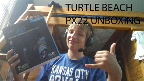 Turtle Beach Px22 Unboxing Youtube