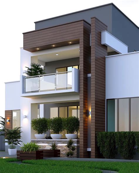 Modern and contemporary residential houses, with many designs, with aesthetic balance and built in order to make the most of and enjoy the light, the views and the exterior spaces our towns offer. Modern Villa Exterior Designs | Engineering Discoveries