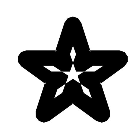 Star Outlined Vector Svg Icon Svg Repo