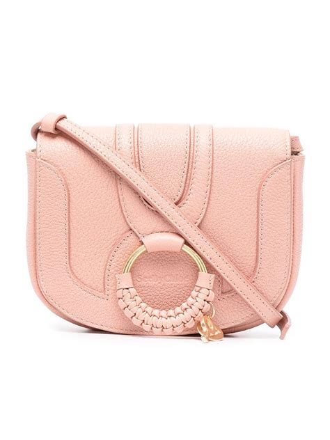 Mini Hana Grained Leather Shoulder Bag In Fallow Pink Cosette