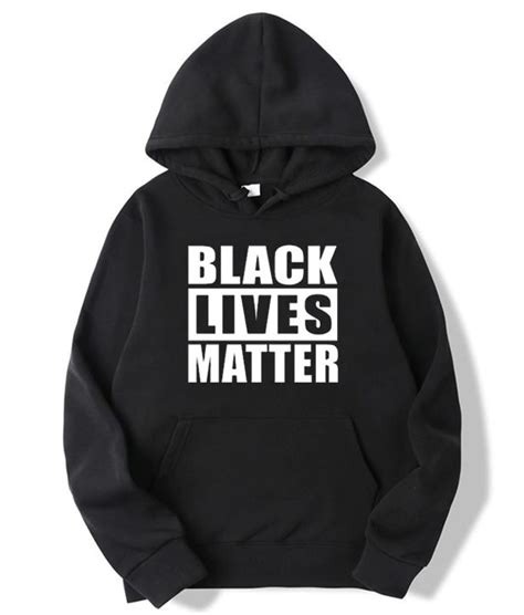 Black Lives Matter Pullover Hoodie Black Lives Matter Hoodie Hoodies