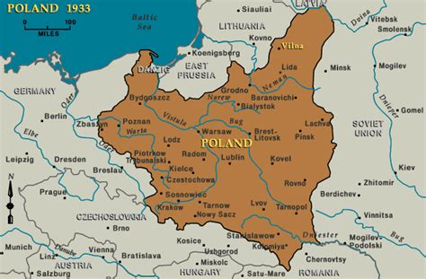 Poland 1933 Vilna Indicated