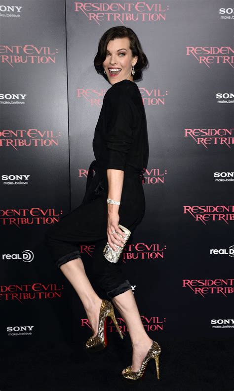 Mcelroy possibly writing the script. MILLA JOVOVICH Resident Evil Retribution Premiere in Los ...
