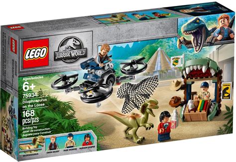 Lego Jurassic World 75934 Dilophosaurus On The Loose Teton Toys