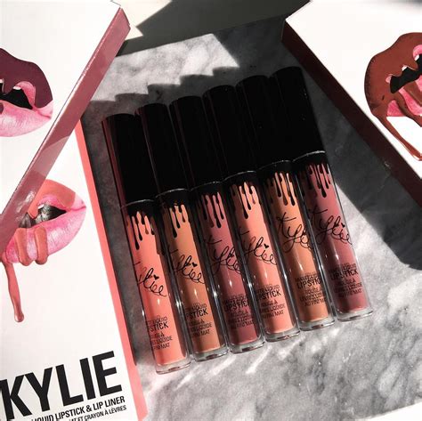 Here S What Kylie Jenner S New Lip Kit Colors Look Like On Different Skin Tones Glamour