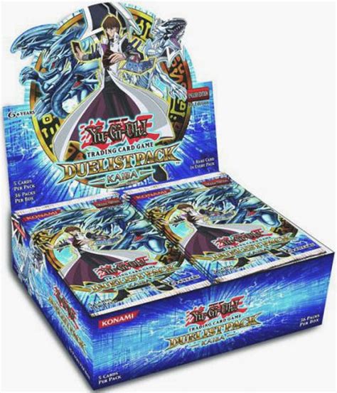 Yugioh Trading Card Game Duelist Pack Kaiba 1st Edition Booster Box 36