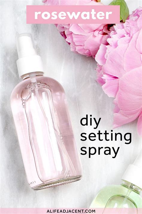 Diy Makeup Setting Spray Rosewater Or Cucumber Diy Setting Spray
