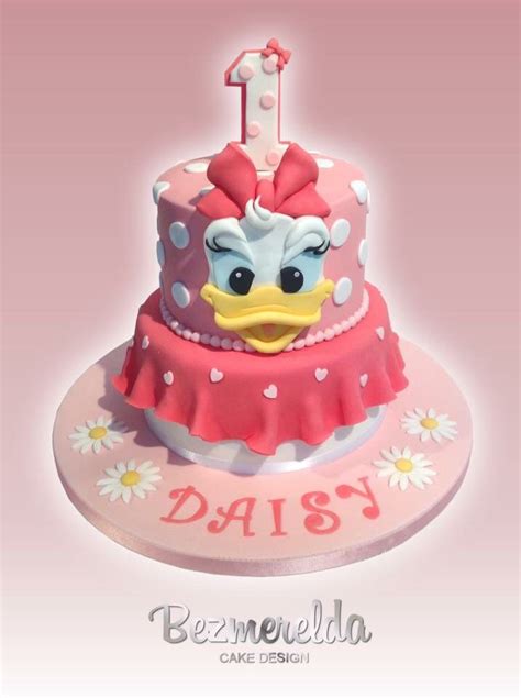 Daisy Duck Cake Made By Bezmerelda Daisy Duck Cake Donald Duck Cake Daisy Duck Party Daisy