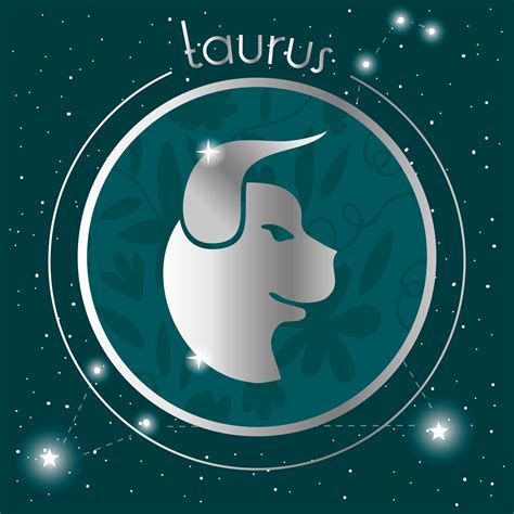 taurus zodiac sign silver design - Download Free Vectors, Clipart