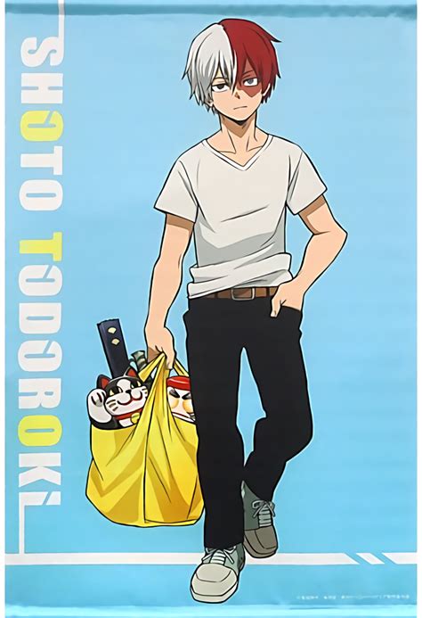Bnha Shoto Todoroki Shopping Official Art Personajes De Anime
