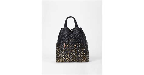 Mz Wallace Ombre Star Metro Convertible Backpack In Black Lyst Canada