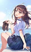 Highschool Girl ♥️ [Original] (1962x3340) : r/Animewallpaper