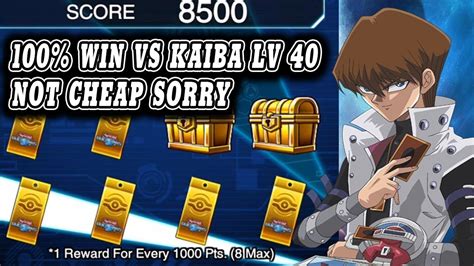 Yu Gi Oh Duel Link How To Farm Level 40 Kaiba 7000 8000 Full