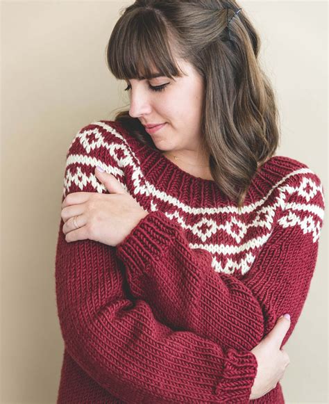 My First Holiday Knit Sweater KAL! - Sewrella
