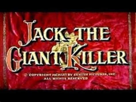 Jack O Matador De Gigantes 1962 Leg YouTube
