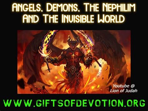 Angels Demons The Nephilim And The Invisible World Watch Now ️