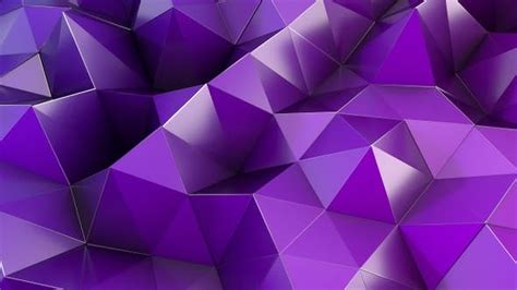 Purple Polygon Waves 90 Motion Graphics Videohive