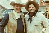 John Wayne and stunt double Chuck Roberson. In 1949, working as a bit ...