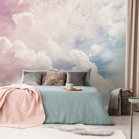 Dreamscape Clouds Wall Mural Feature Wall Bedroom Cloud Wallpaper