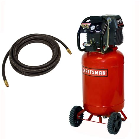 Craftsman 20 Gallon Portable Vertical Air Compressor With Hose And 9pc