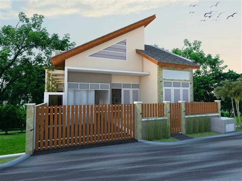 Contoh Rumah Kampung Yang Cantik 25 Desain Rumah Sederhana Cantik Dan