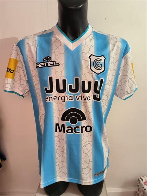 Gimnasia Y Esgrima J Home Camiseta De Fútbol 2021 2022 Sponsored