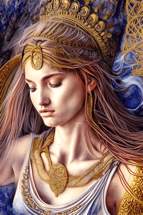 Greek Goddess Hyper Detailed Ultra Intricate Overwhelming Realism In