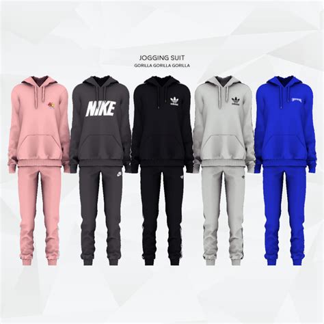 Jogging Suit Sims 4 Men Clothing Sims 4 Male Clothes Jogging Suit