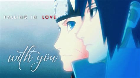Cant Help Falling In Love With You Naruto X Sasuke Amv Youtube