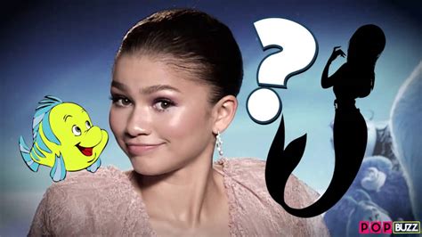 zendaya opens up about those little mermaid rumours and her new music popbuzz